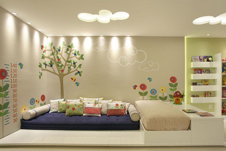 decoración dormitorio infantil con luz
