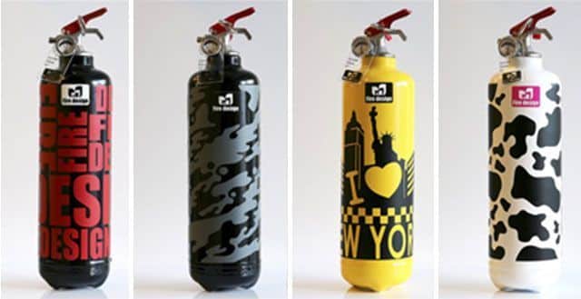 Extintores de diseño