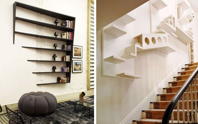 Cómo ordenar tus libros y las estanterías más originales para el salón o el  dormitorio