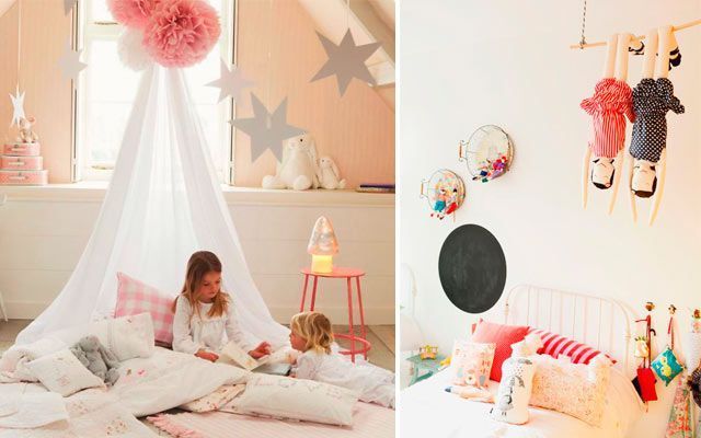 2 Ideas para decorar la habitación infantil (para niña)