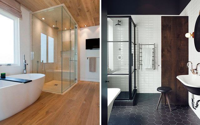 Diseño de duchas modernas