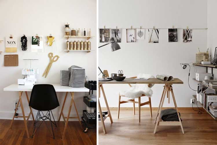 Ideas para crear un espacio craft en tu hogar