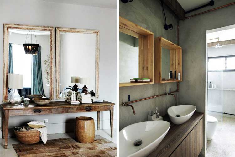 Sabes cómo usar espejos para expandir tus habitaciones?