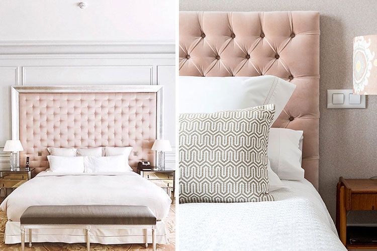 Dormitorios en rosa palo