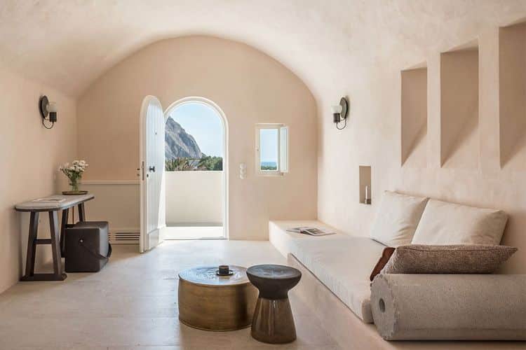 Hotel de verano en Santorini