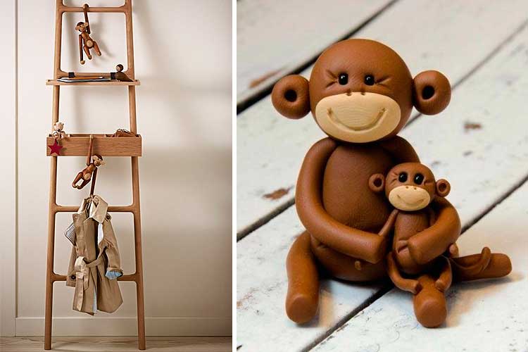 Ideas para decorar con monos
