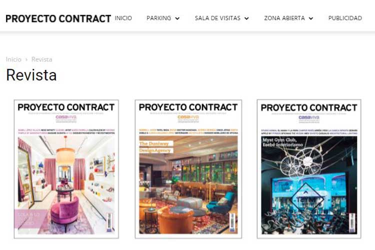 revistas digitales de proyecto contract