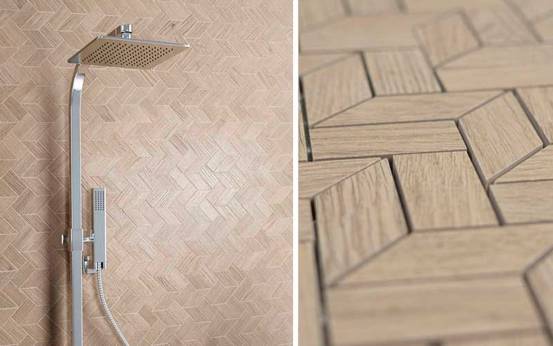 Azulejo imitación madera, una opción práctica y elegante