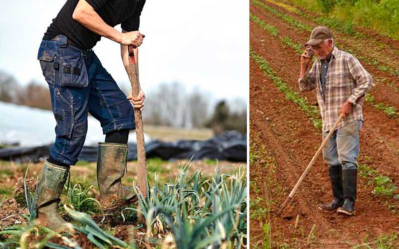 Medidas de protección personal para obras y jardinería