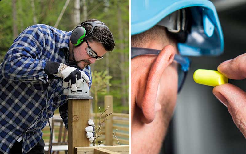 Medidas de protección personal para obras y jardinería