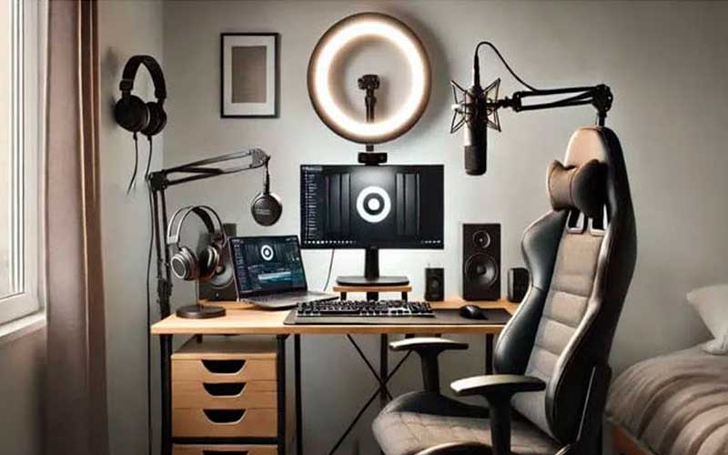 Cómo decorar una setup de streamer
