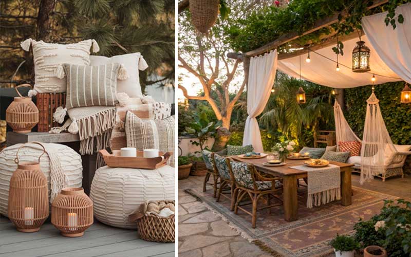 Cómo decorar un espacio exterior en estilo rústico