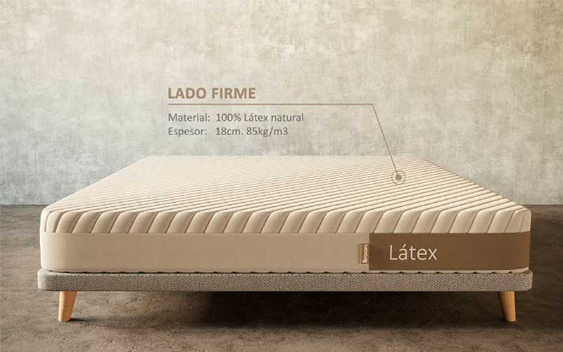Colchón de látex 100% natural