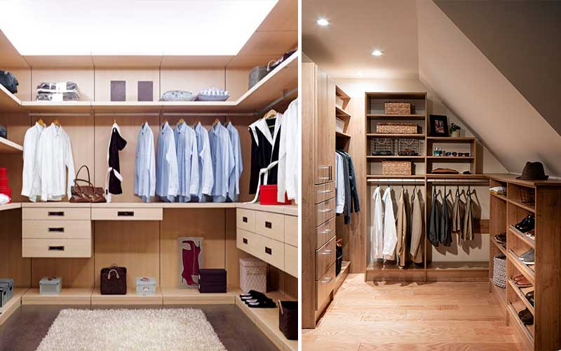Armario a medida - distribución interior