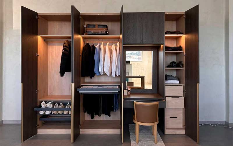 Armario a medida - distribución interior