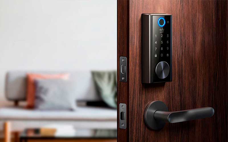 Cerradura electrónica para las puertas de entrada a la vivienda