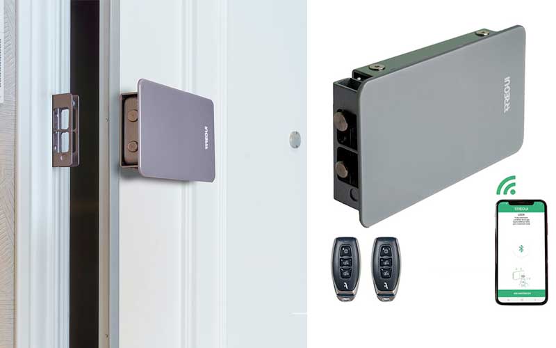 Cerradura invisible para las puertas de entrada a la vivienda