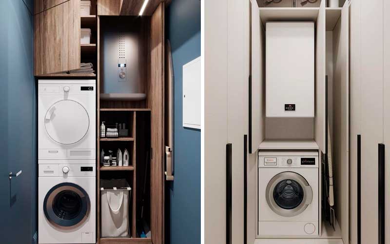 Termo oculto dentro de un mueble