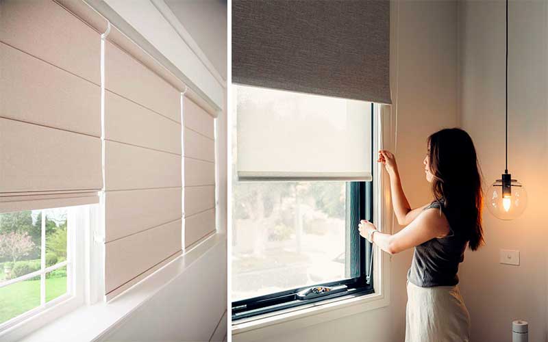 Tipos de estores enrollables