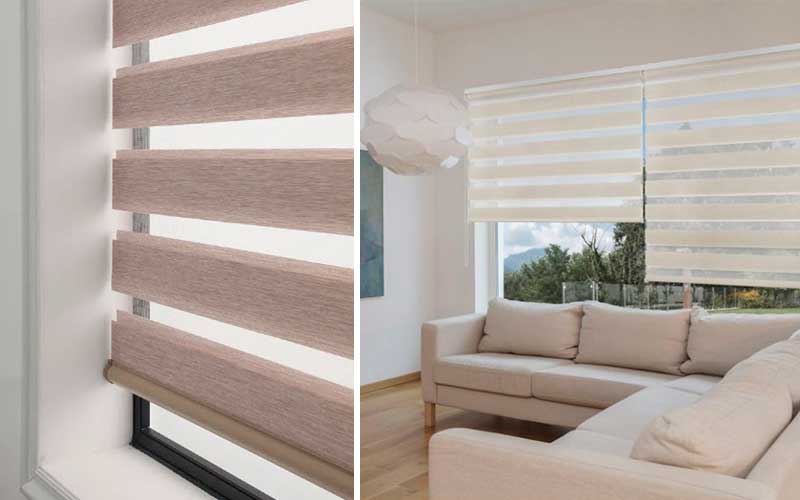 Tipos de estores enrollables