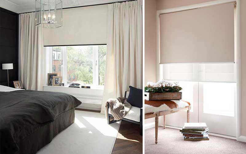 Tipos de estores enrollables