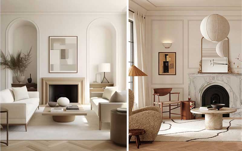 Decoración e interiorismo en estilo clásico