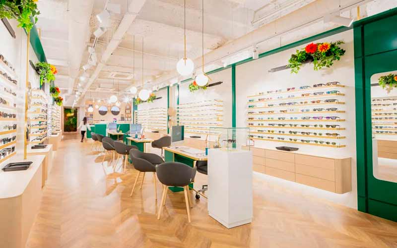 Mobiliario a medida para ópticas