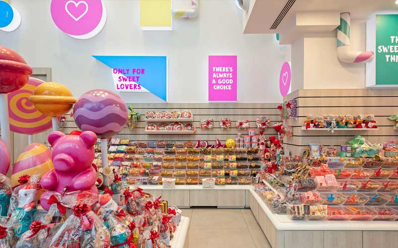 Mobiliario a medida para de alimentación