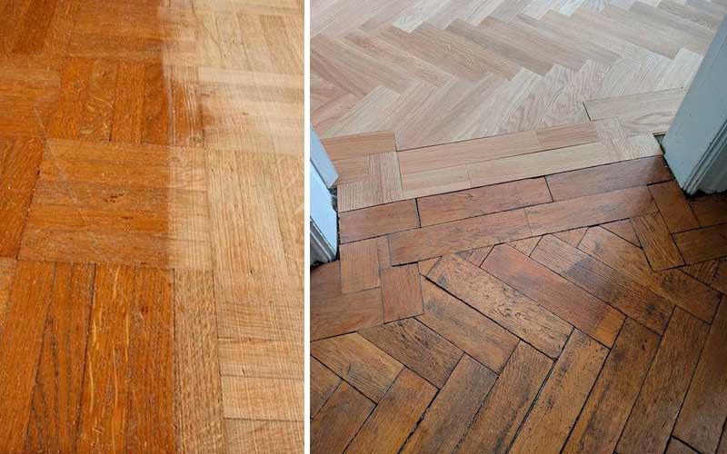 Renovar el suelo de madera con acuchillado de parquet