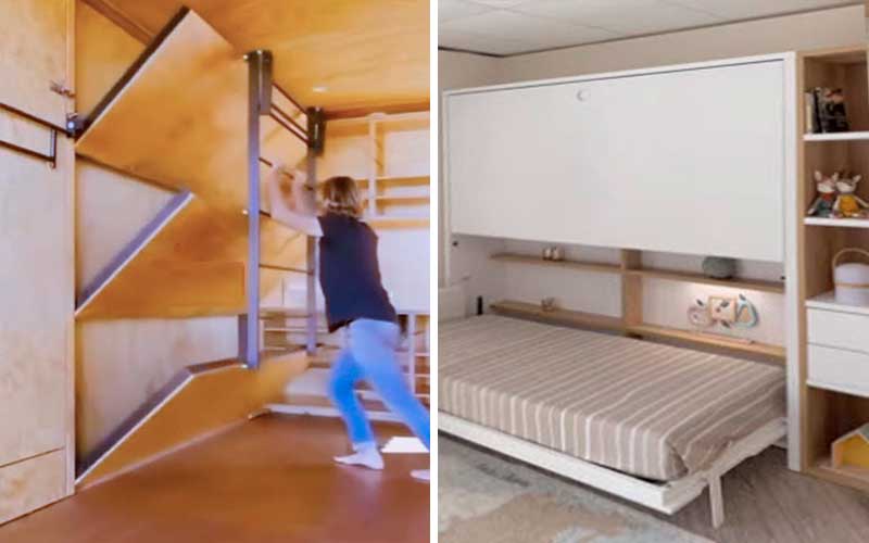 Literas abatibles para aprovechar espacios