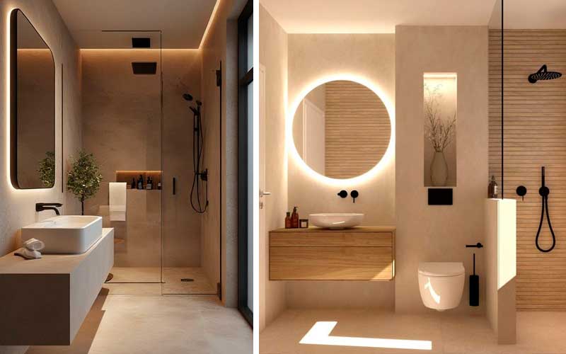 Materiales para diseñar baños modernos