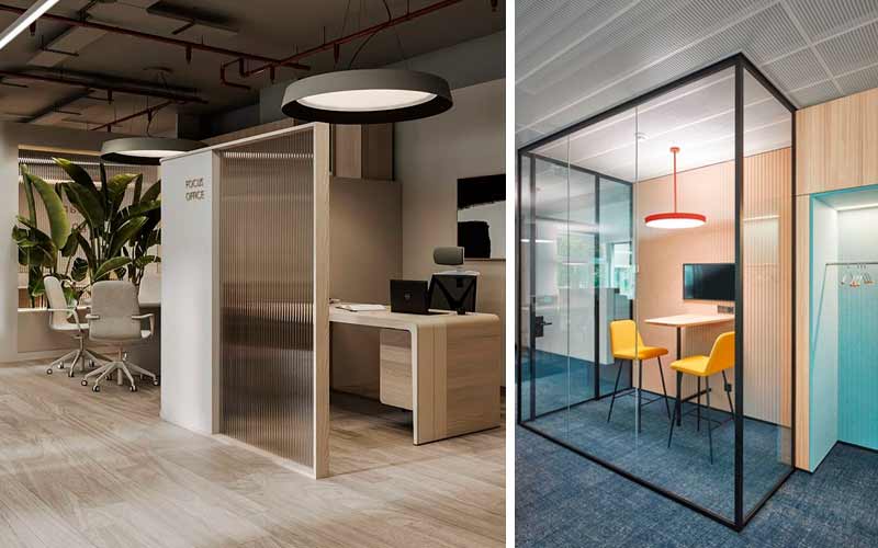 Separadores para oficinas