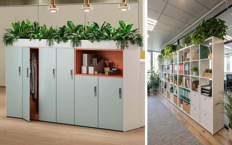 Muebles de almacenaje para oficians