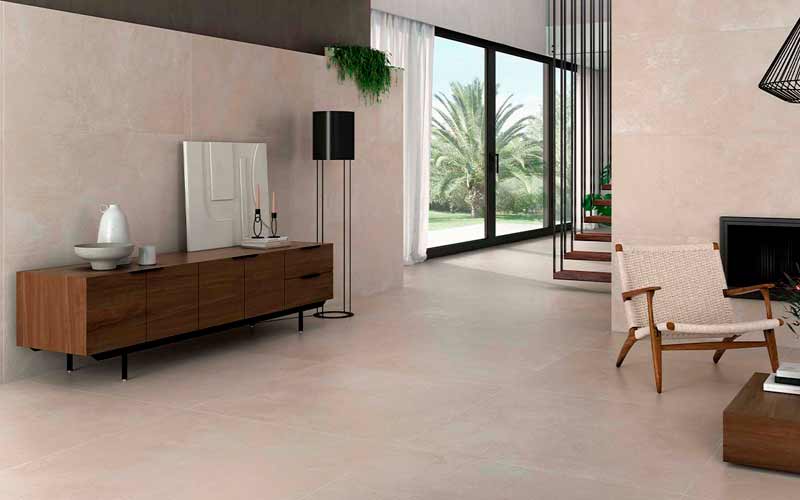 Reforma de una vivienda con suelo porcelánico