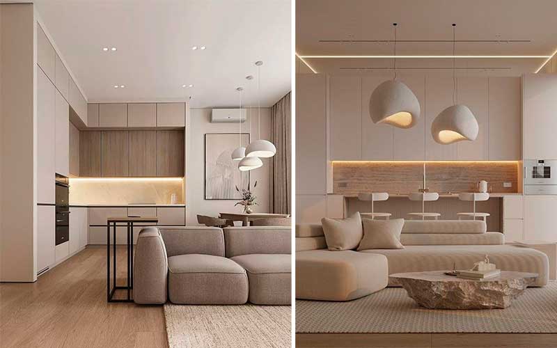 Tendencias en cocinas abiertas al salón