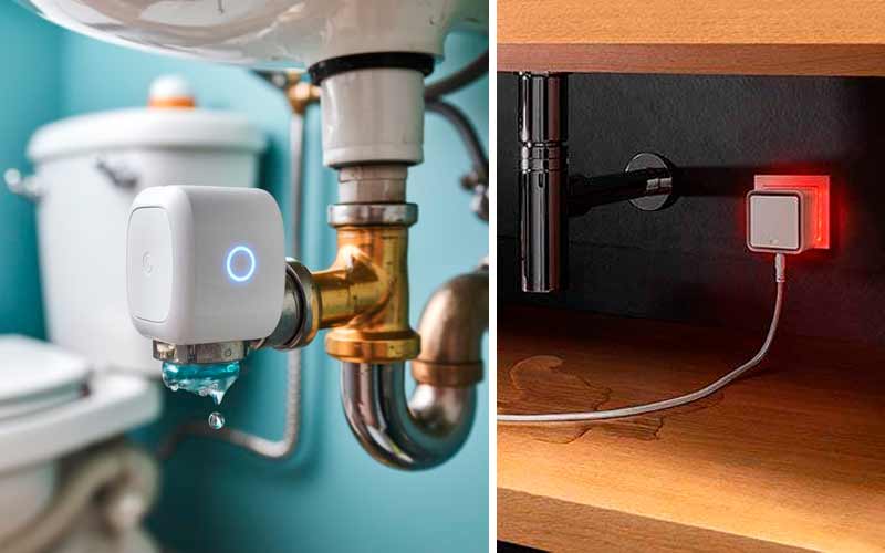 Sensores para detectar fugas de agua