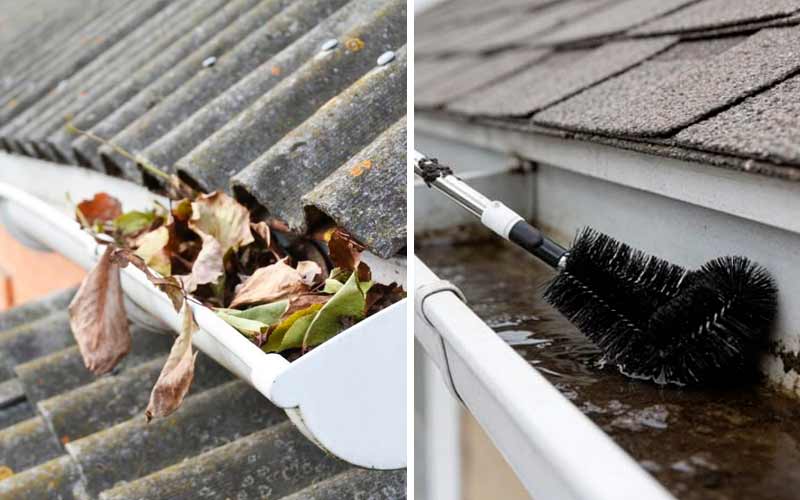 Limpieza de canalones