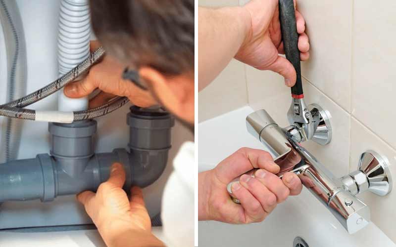 Reparación de fugas de agua