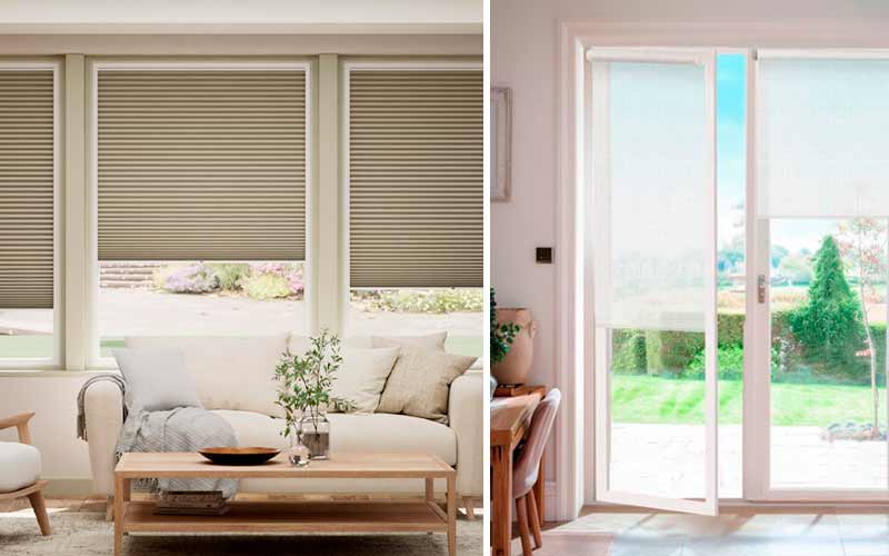Estores para ventanas sin hacer agujeros