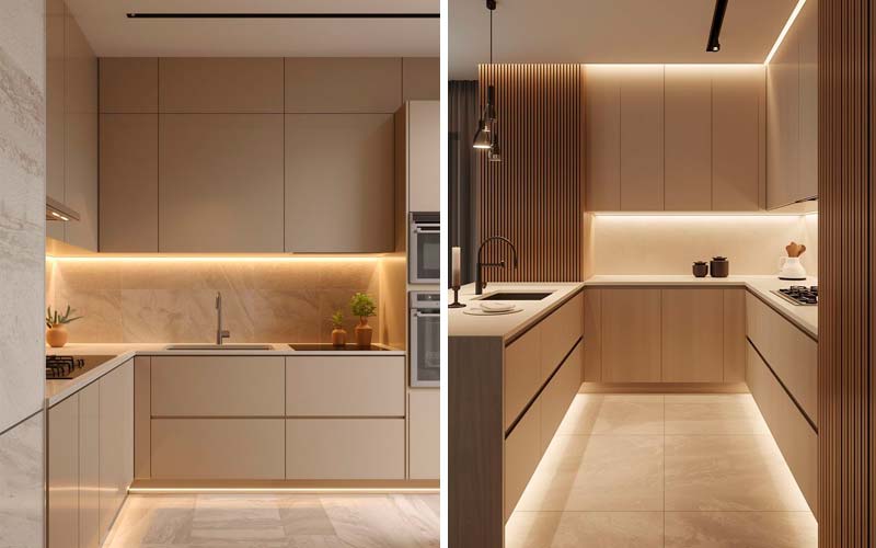 Iluminación de diseño para cocinas