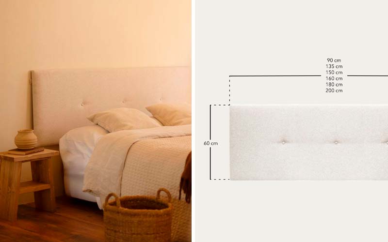 Cabecero para anclar a la pared