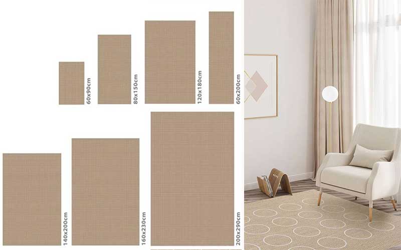 Alfombras vinílicas para el salón