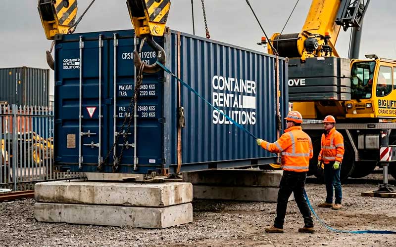 Contenedores marítimos para obra