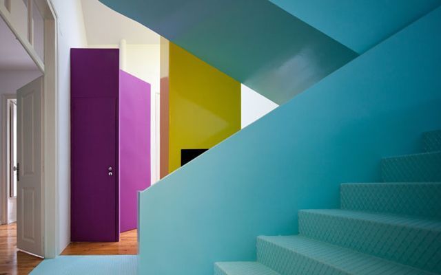 casa de diseño: decoración a color