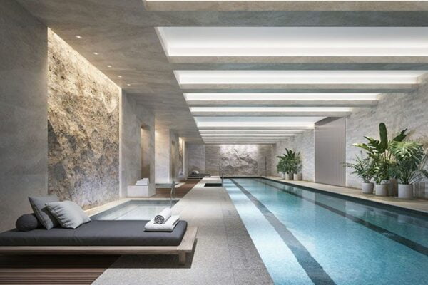 Piscinas en interiores - Decofilia