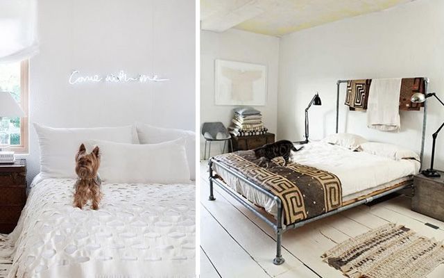 Decoración de dormitorios con cabeceros originales. 30 ideas para decorar cabeceros de cama creativos.