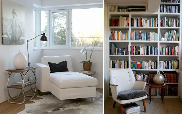 Diferentes formas de decorar el rincón de lectura de una casa