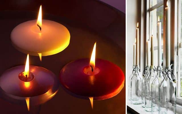 Ideas para decorar con velas