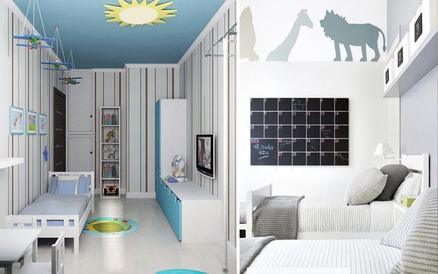 Çocuklar için çocuk odaları nasıl dekore edilir