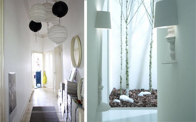 Koridor nasıl aydınlatılır - Koridoru aydınlatma ile dekore etme fikirleri
